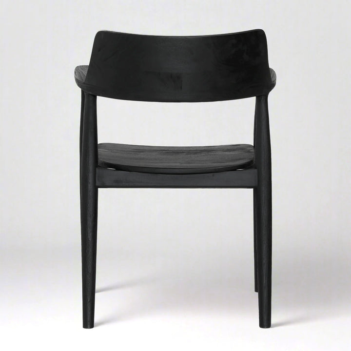 STAFFORD DINING CHAIR: BLACK