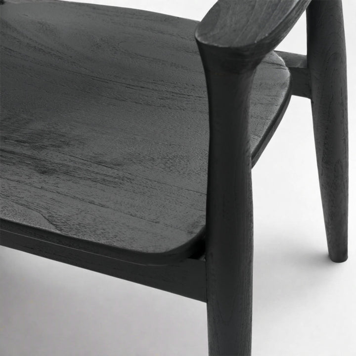 STAFFORD DINING CHAIR: BLACK