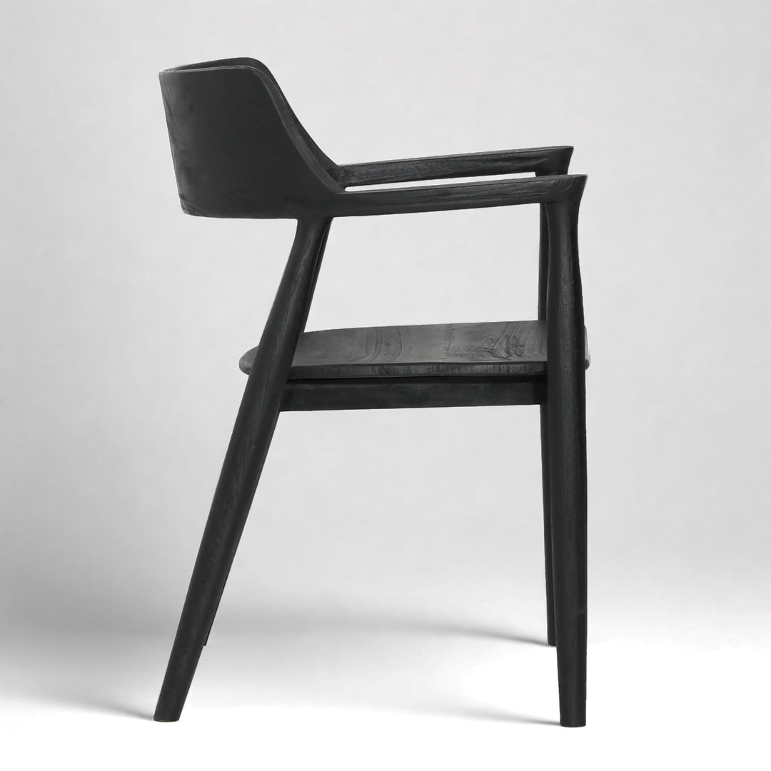 STAFFORD DINING CHAIR: BLACK