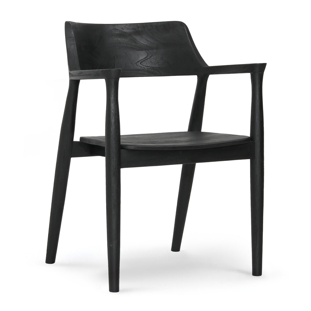 STAFFORD DINING CHAIR: BLACK