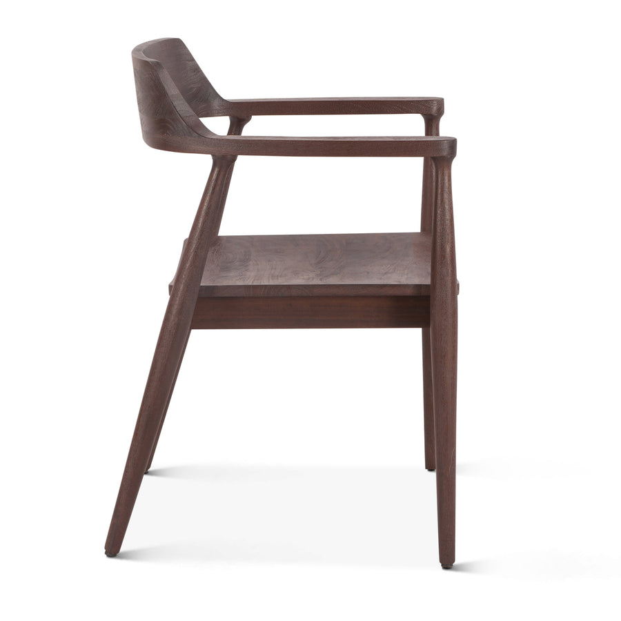 STELLAN DINING CHAIR: WALNUT