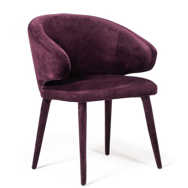 STEWART DINING CHAIR: PURPLE