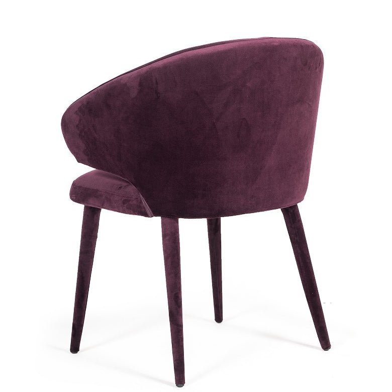 STEWART DINING CHAIR: PURPLE