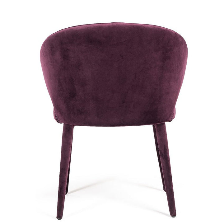 STEWART DINING CHAIR: PURPLE