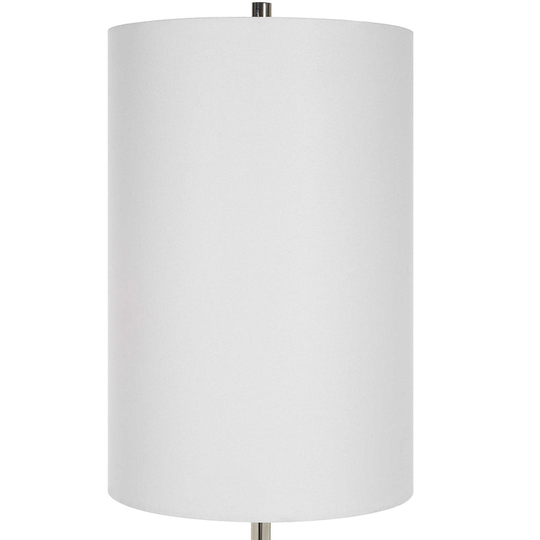 STRATUS GREY GLASS BUFFET LAMP