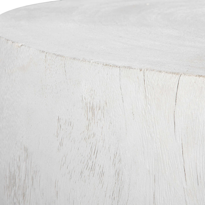 SUAR WOOD DRUM TABLE