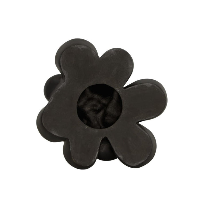 SUCCULENT WALL DECOR: MATTE BLACK