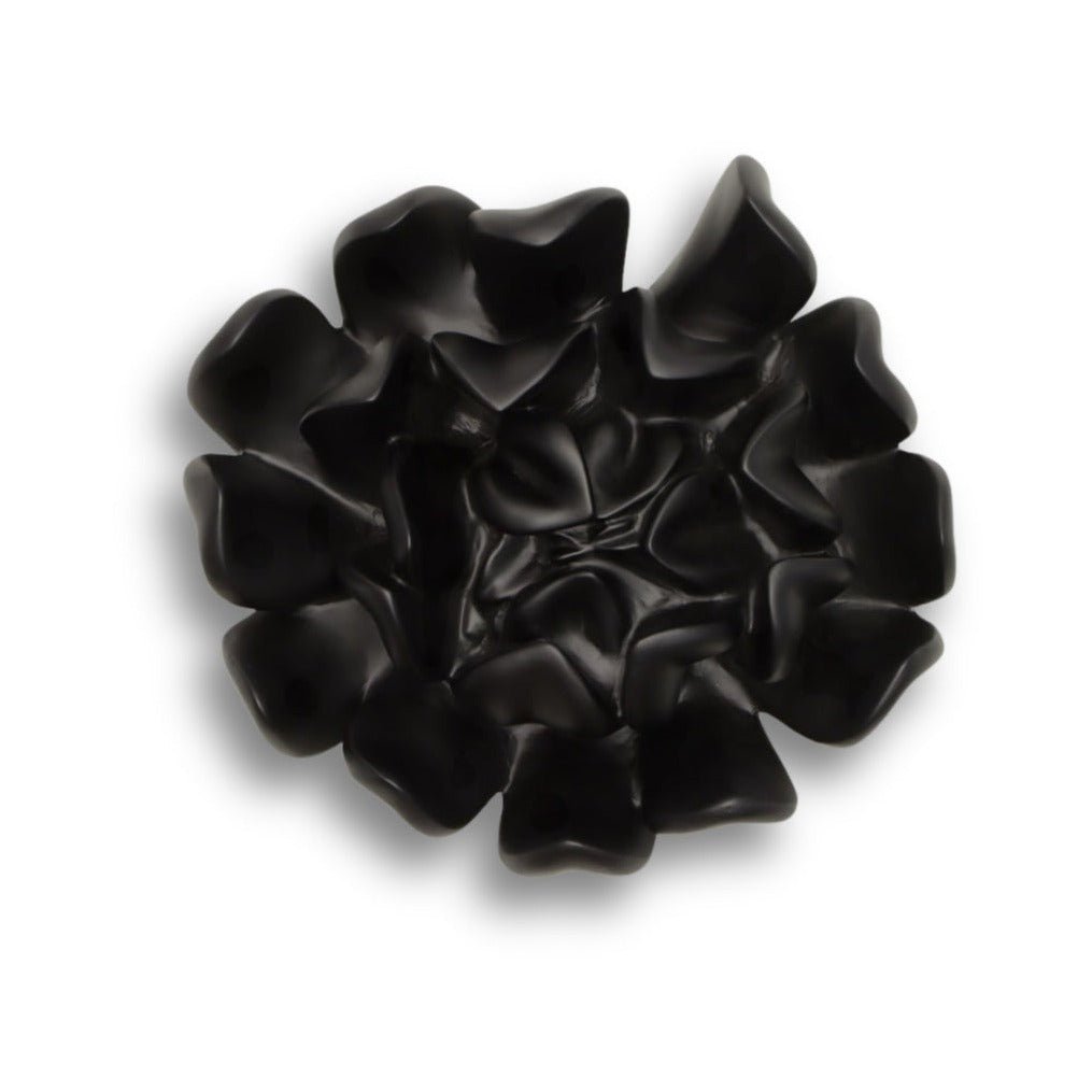 SUCCULENT WALL DECOR: MATTE BLACK