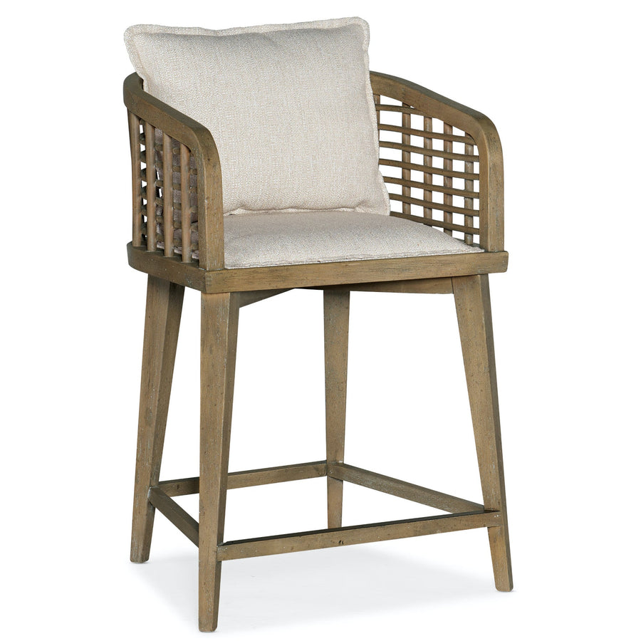 SUNDANCE BARREL BACK COUNTER STOOL