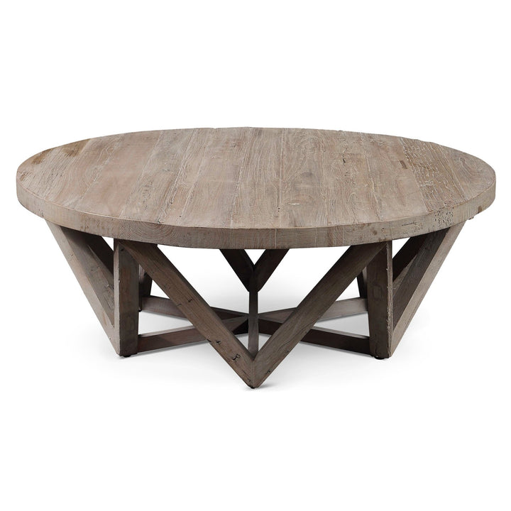 SUNDRY RECLAIMED ELM WOOD COFFEE TABLE