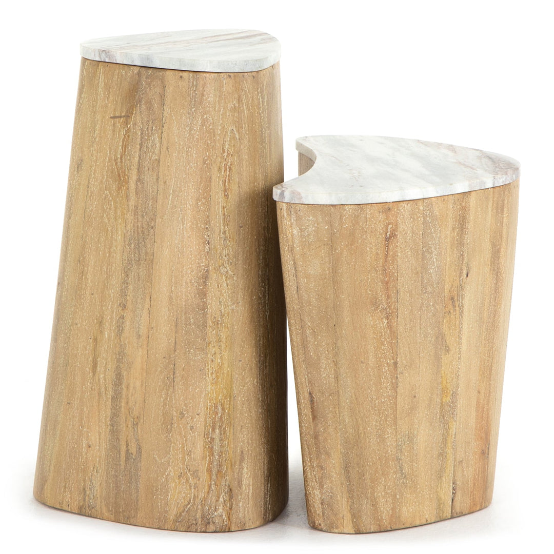 SUNWASHED MANGO NESTING TABLES