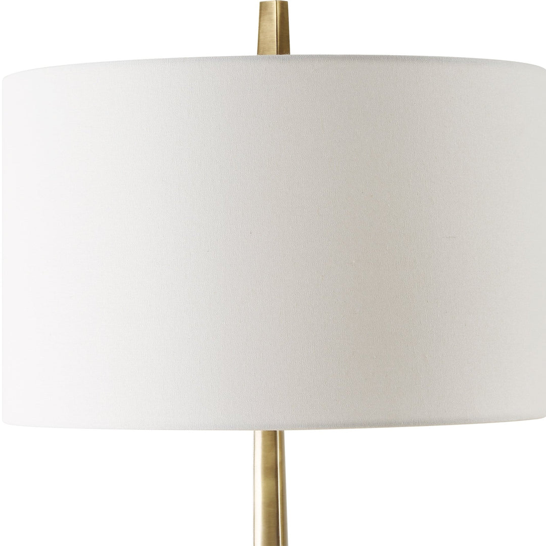 SURANNE ANTIQUE BRASS TABLE LAMP