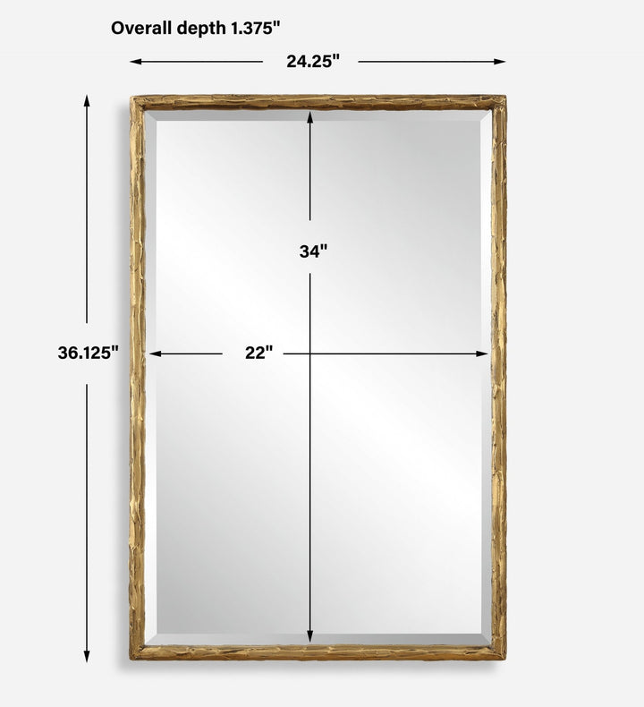 SUTTON GOLD VANITY MIRROR