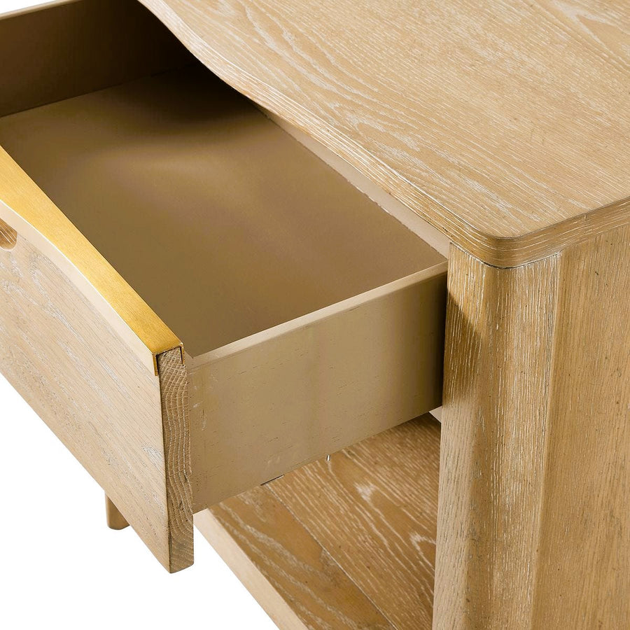 TABI LIGHT OAK NIGHTSTAND