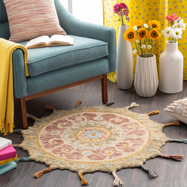 TALLU ROUND RUG