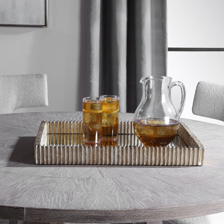 TALMAGE MIRRORED TRAY