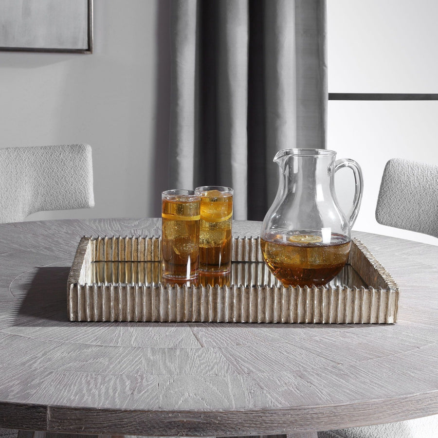 TALMAGE MIRRORED TRAY