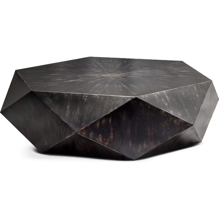 TAMBORA COFFEE TABLE: WORN BLACK