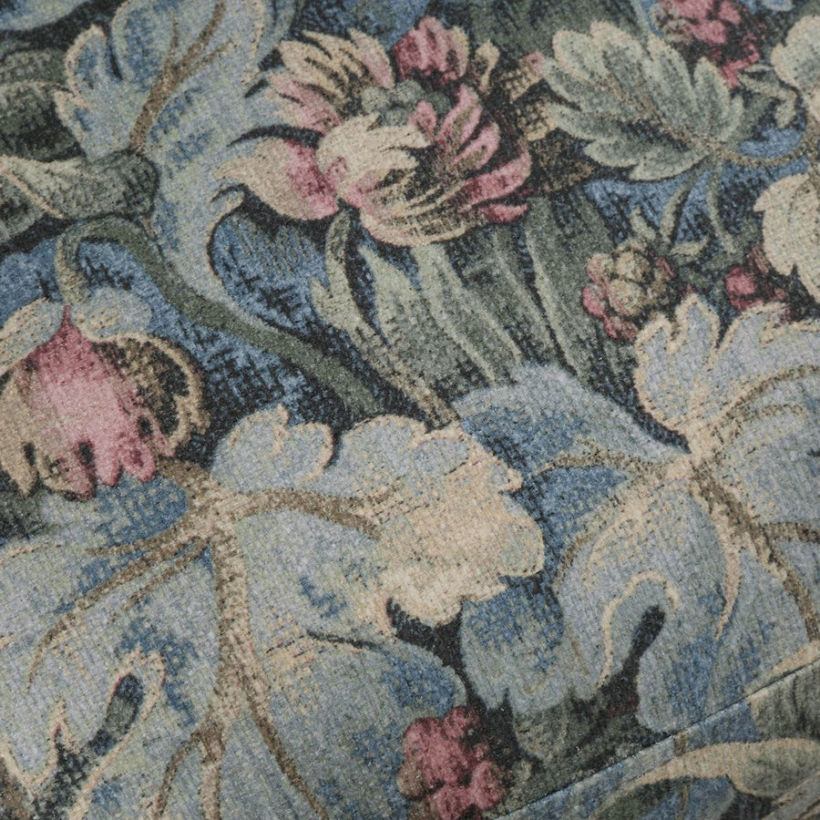 TAPESTRY UPHOLSTERED SWIVEL CHAIR
