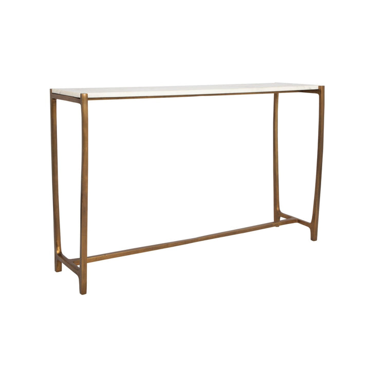 TARYN MARBLE TOP CONSOLE TABLE