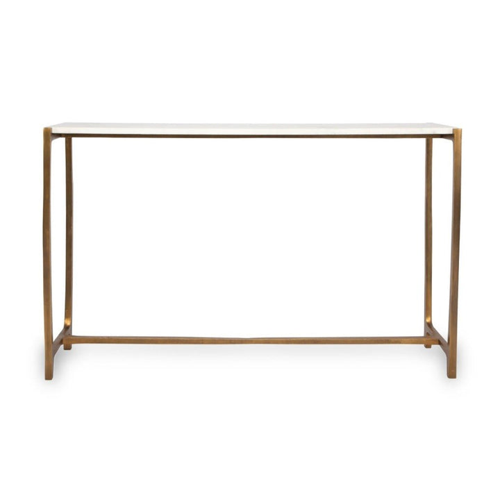 TARYN MARBLE TOP CONSOLE TABLE