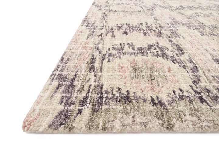 TATUM WOOL RUG: BLUSH, RAISIN