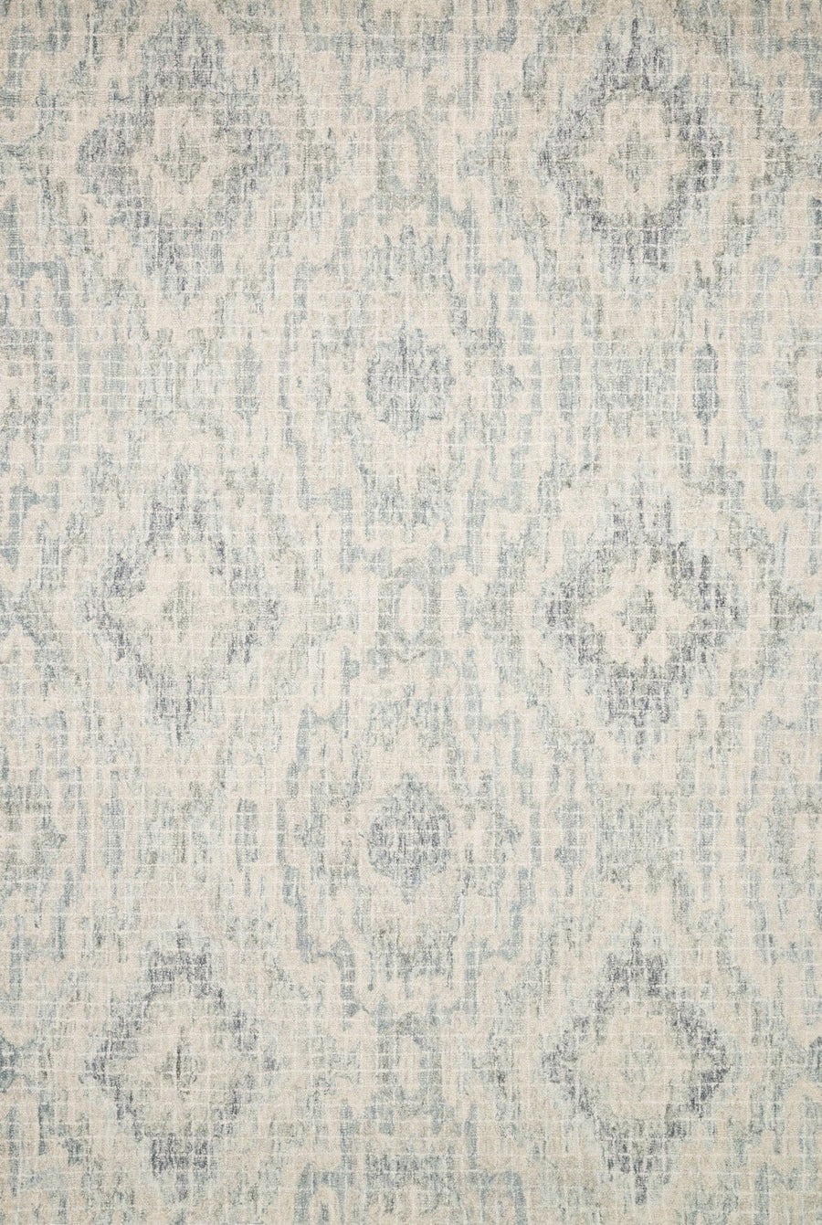 TATUM WOOL RUG: SLATE, SILVER