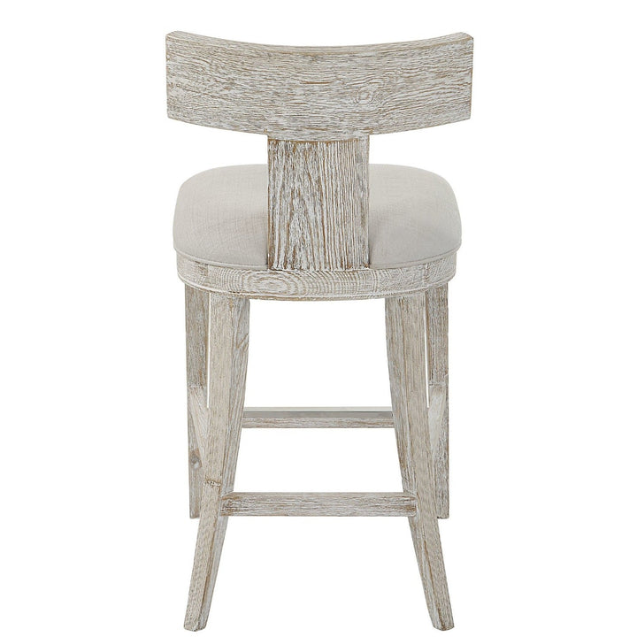 TAYLOR COUNTER CHAIR: WHITEWASH