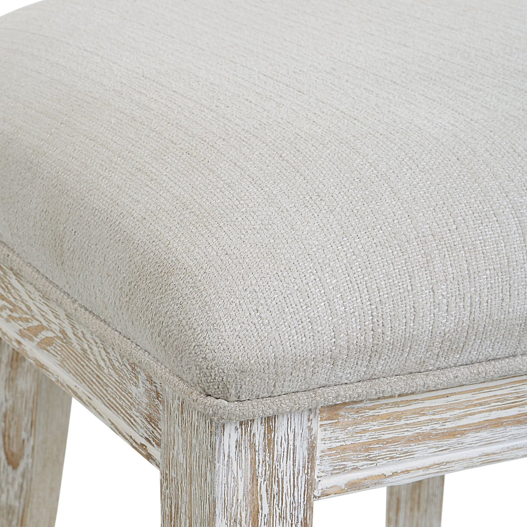 TAYLOR COUNTER CHAIR: WHITEWASH