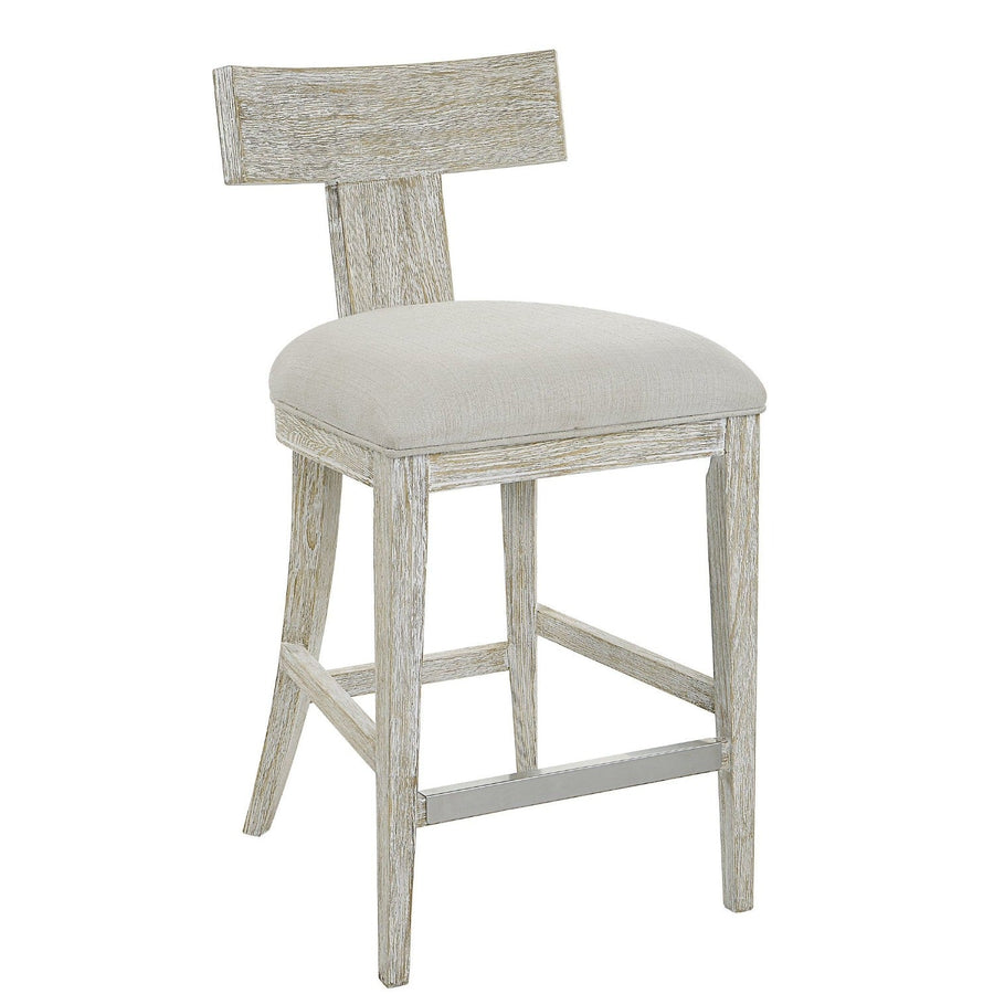 TAYLOR COUNTER CHAIR: WHITEWASH