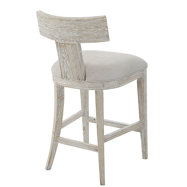 TAYLOR COUNTER CHAIR: WHITEWASH