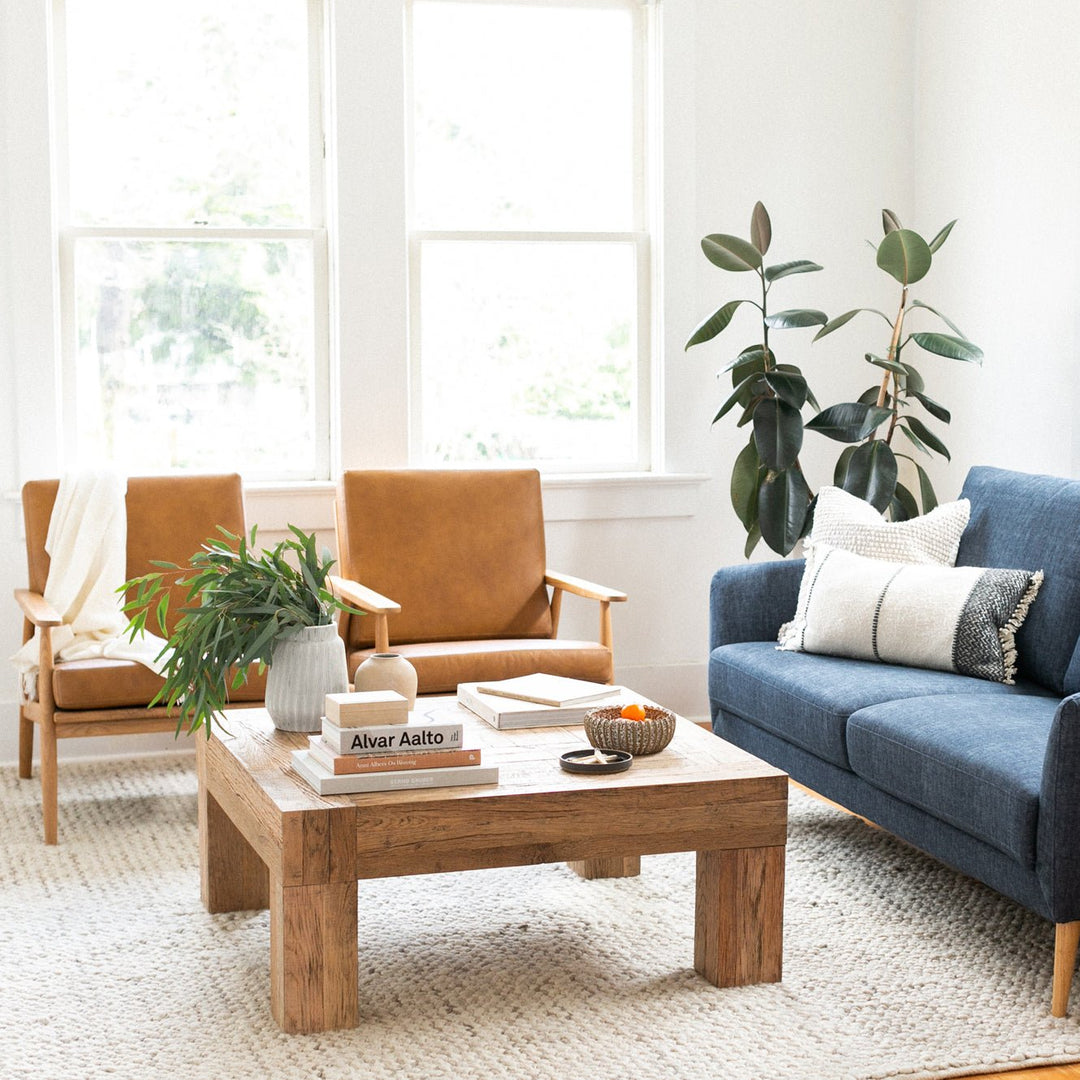 TERRAIN AGED OAK SQUARE COFFEE TABLE