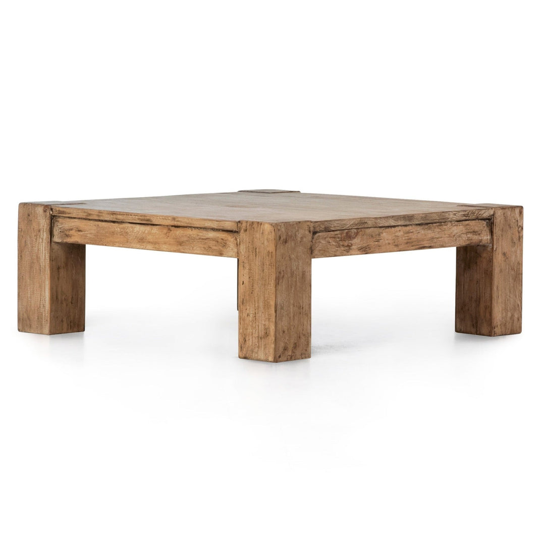 TERRAIN ANTIQUE NATURAL PINE COFFEE TABLE