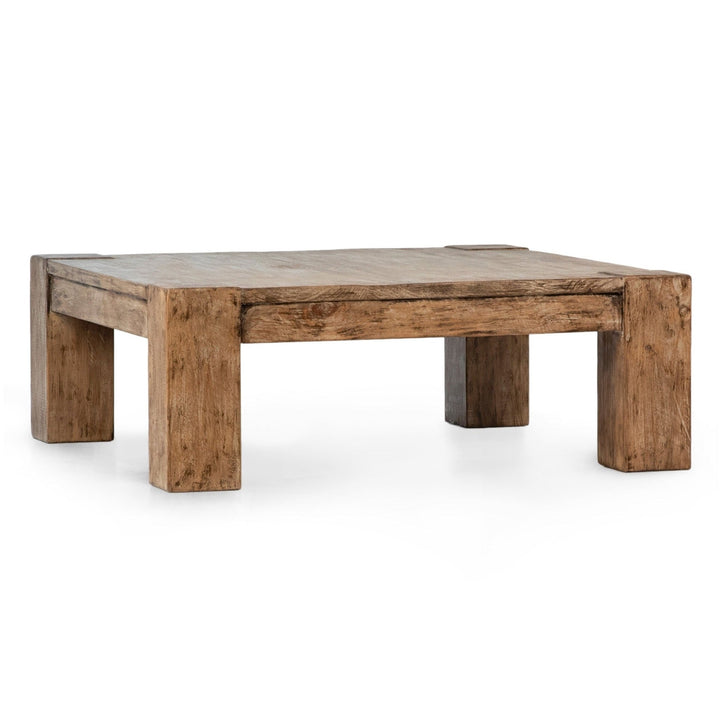 TERRAIN ANTIQUE NATURAL PINE COFFEE TABLE