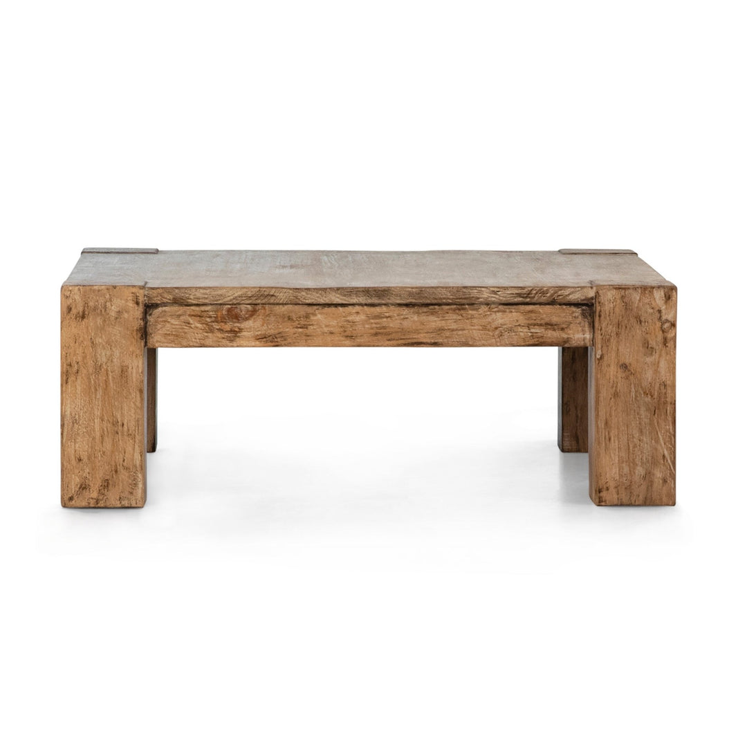 TERRAIN ANTIQUE NATURAL PINE COFFEE TABLE