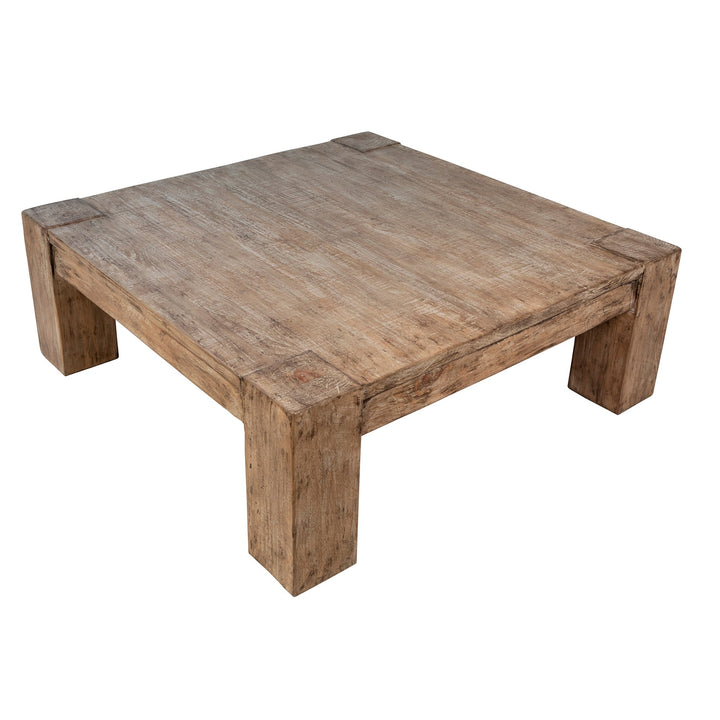 TERRAIN ANTIQUE NATURAL PINE COFFEE TABLE