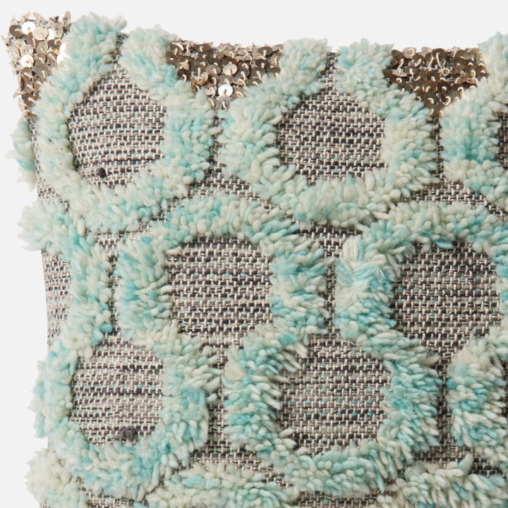 TEXTURED MINKA PILLOW