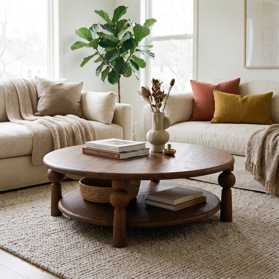 THANDI 48"ROUND COFFEE TABLE