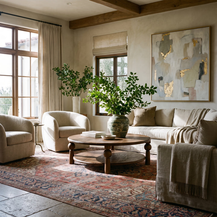 THANDI 48"ROUND COFFEE TABLE
