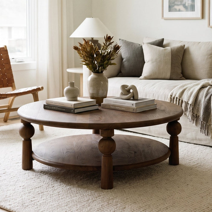 THANDI 48"ROUND COFFEE TABLE