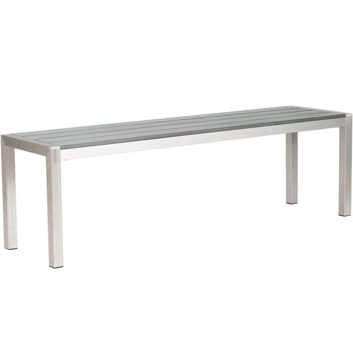 THE MINIMALIST 5' OUTDOOR DINING BENCH