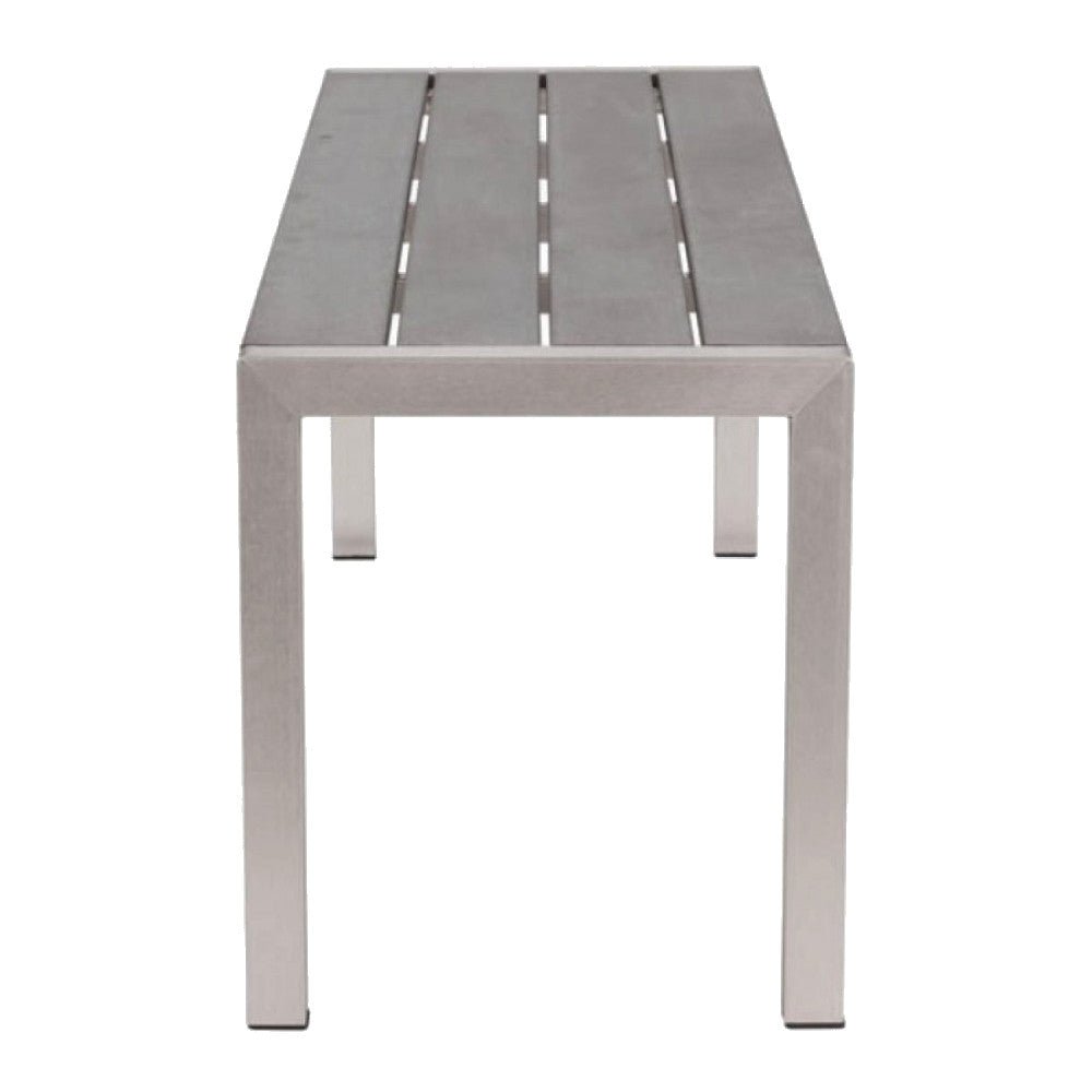 THE MINIMALIST 5' OUTDOOR DINING BENCH