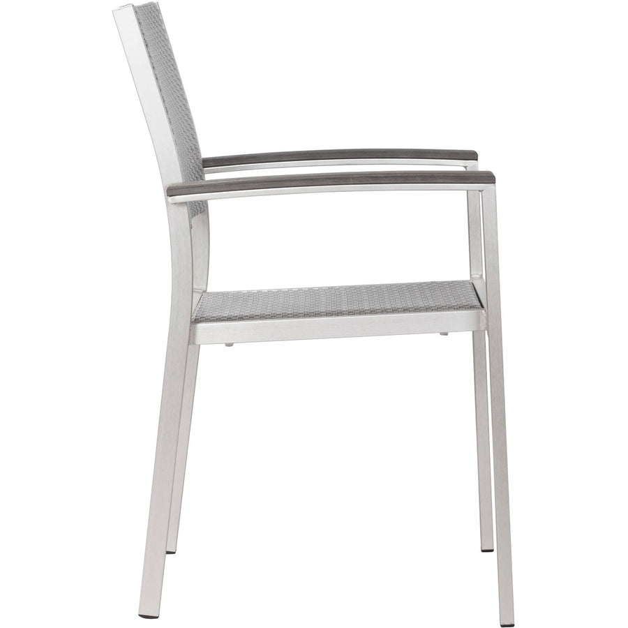 THE MINIMALIST OUTDOOR DINING ARM CHAIR | SET OF 2