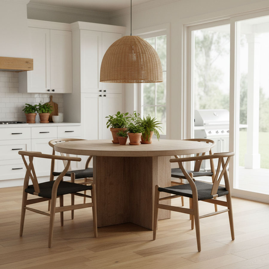 THE NATURALIST ROUND DINING TABLE