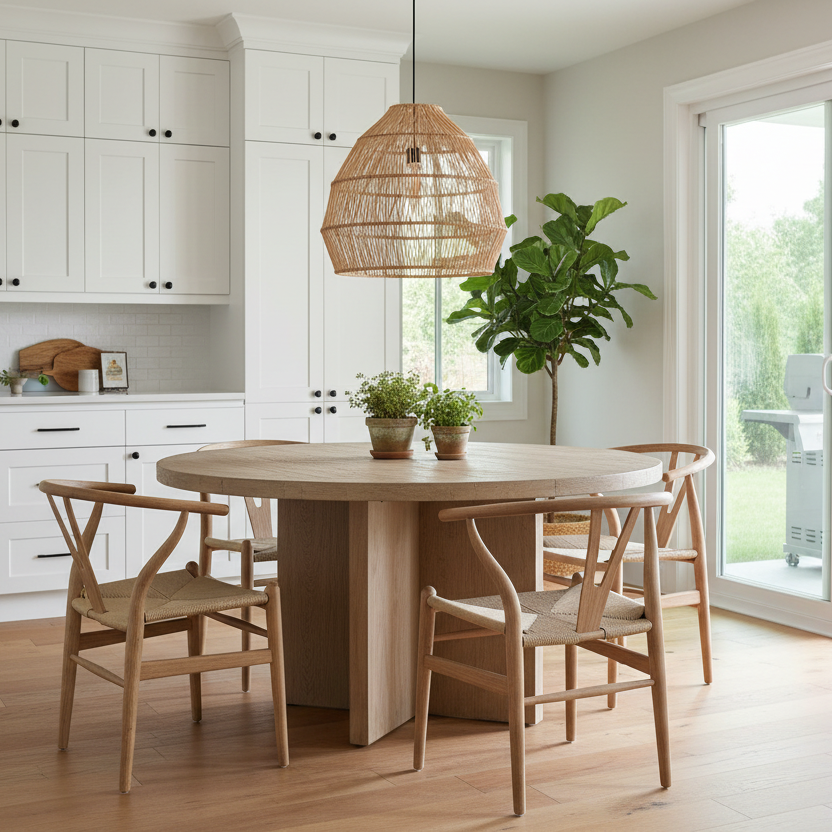 THE NATURALIST ROUND DINING TABLE