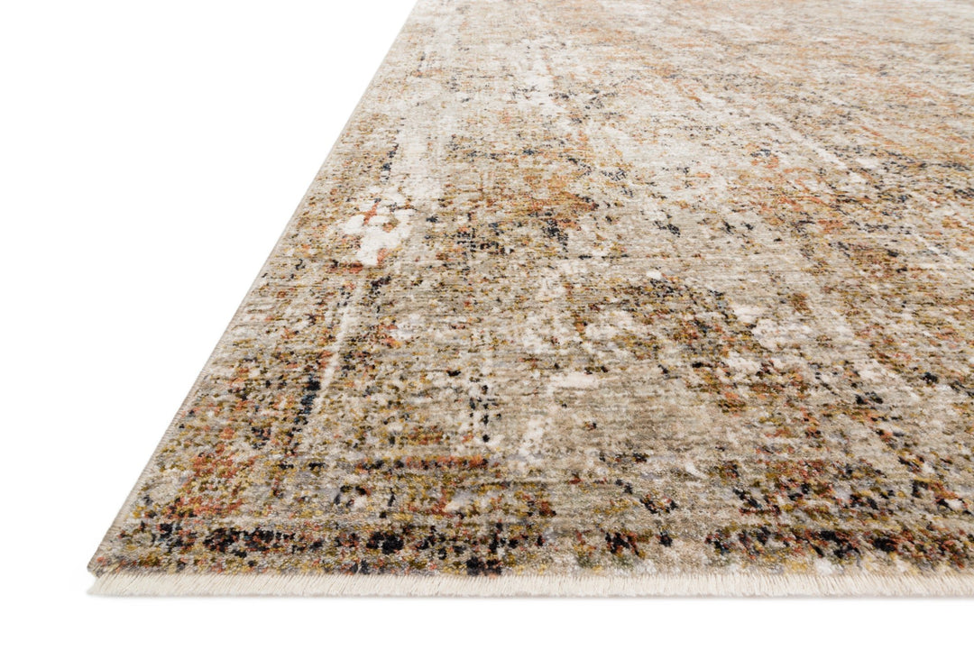 THEIA 02 RUG: TAUPE / GOLD