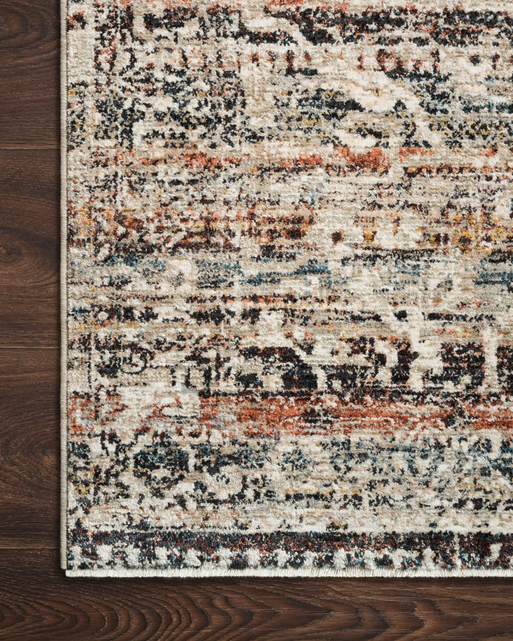 THEIA 03 RUG: TAUPE / MULTI