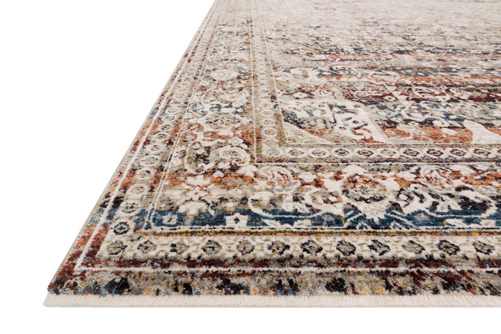 THEIA 05 RUG: TAUPE / BRICK