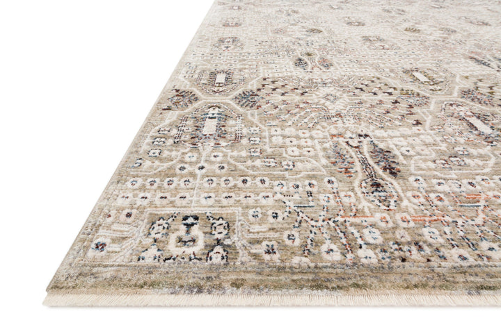 THEIA 06 RUG: GRANITE / IVORY