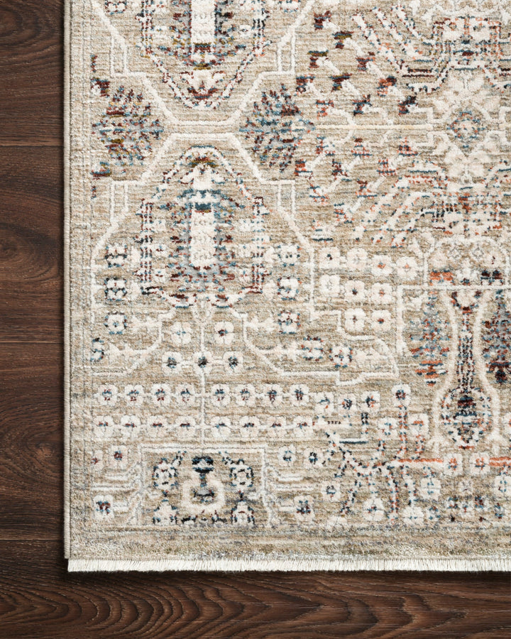 THEIA 06 RUG: GRANITE / IVORY